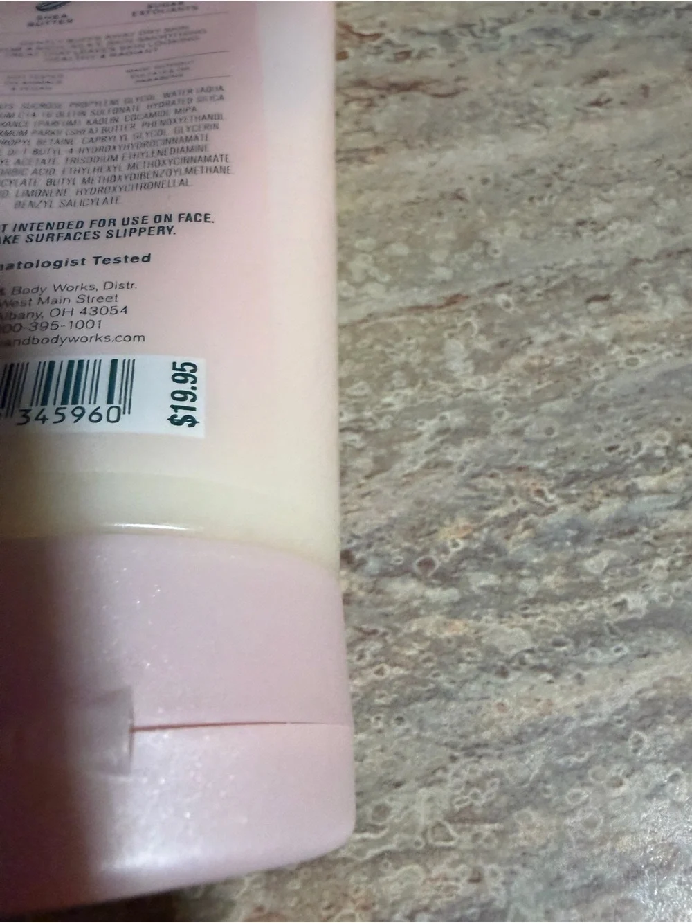 Bath & Body Works Sweetest Song Creamy Body Scrub -